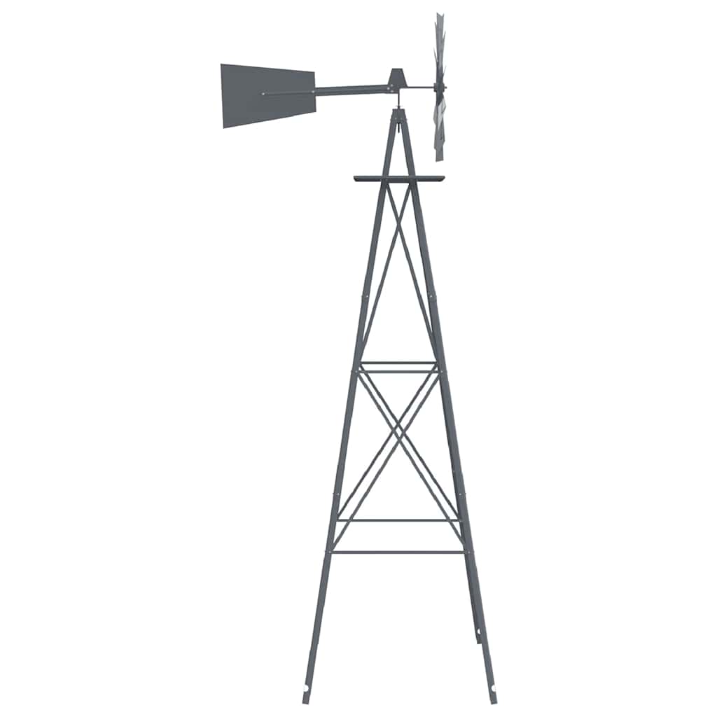 Windmill Grey 84 x 68 x 245 cm Iron