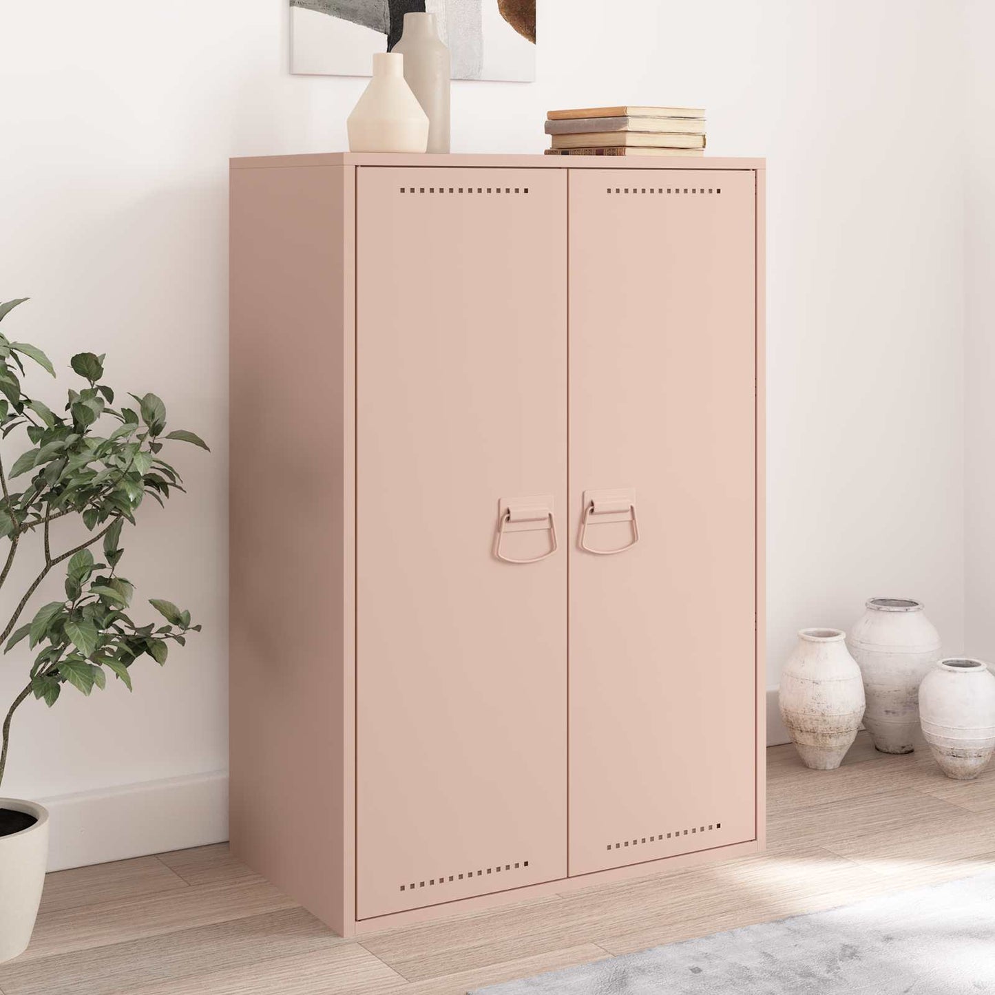 Cabinet Handles 12 pcs Pink 85 x 45 mm Metal