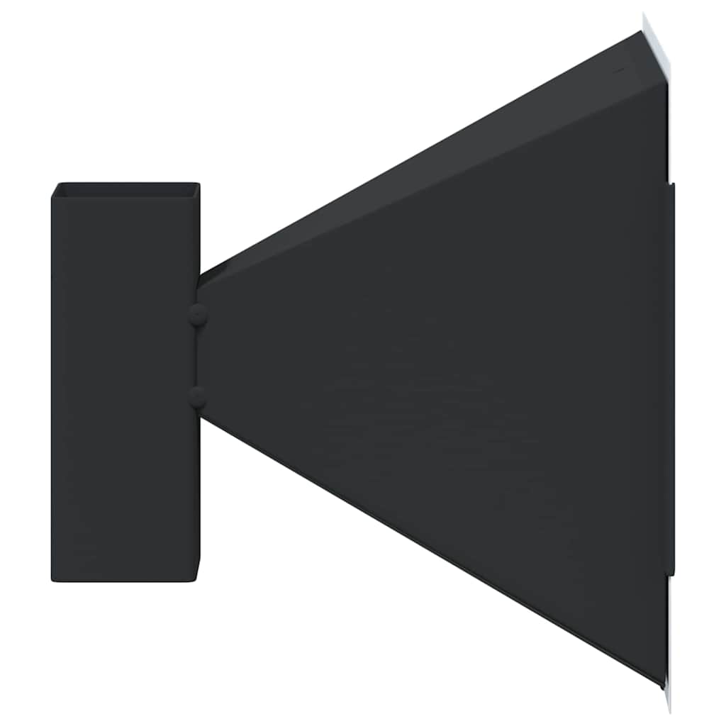Pellet Trap Black 17.5 x 17.5 x 17 cm Steel