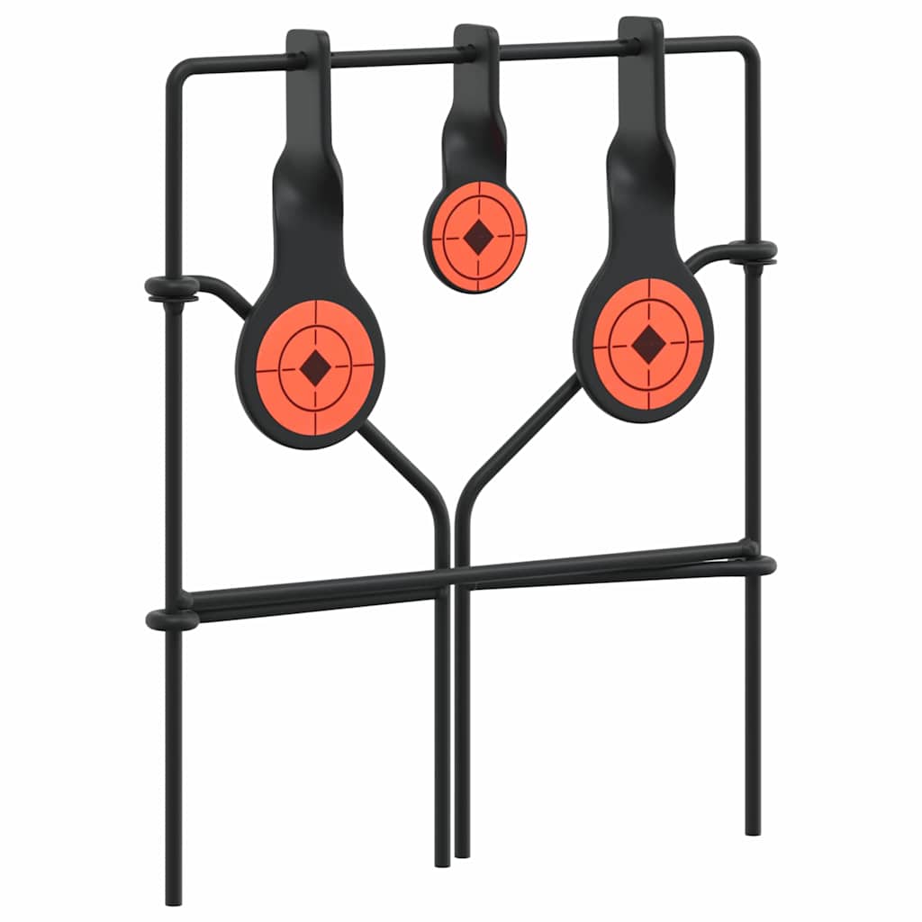 Resetting Target Black 26 x 13 x 31 cm Steel