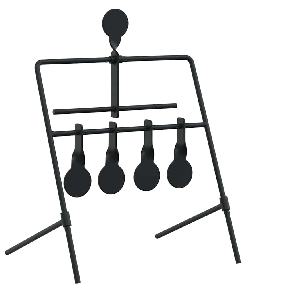 Resetting Target Black 40 x 34 x 53 cm Steel