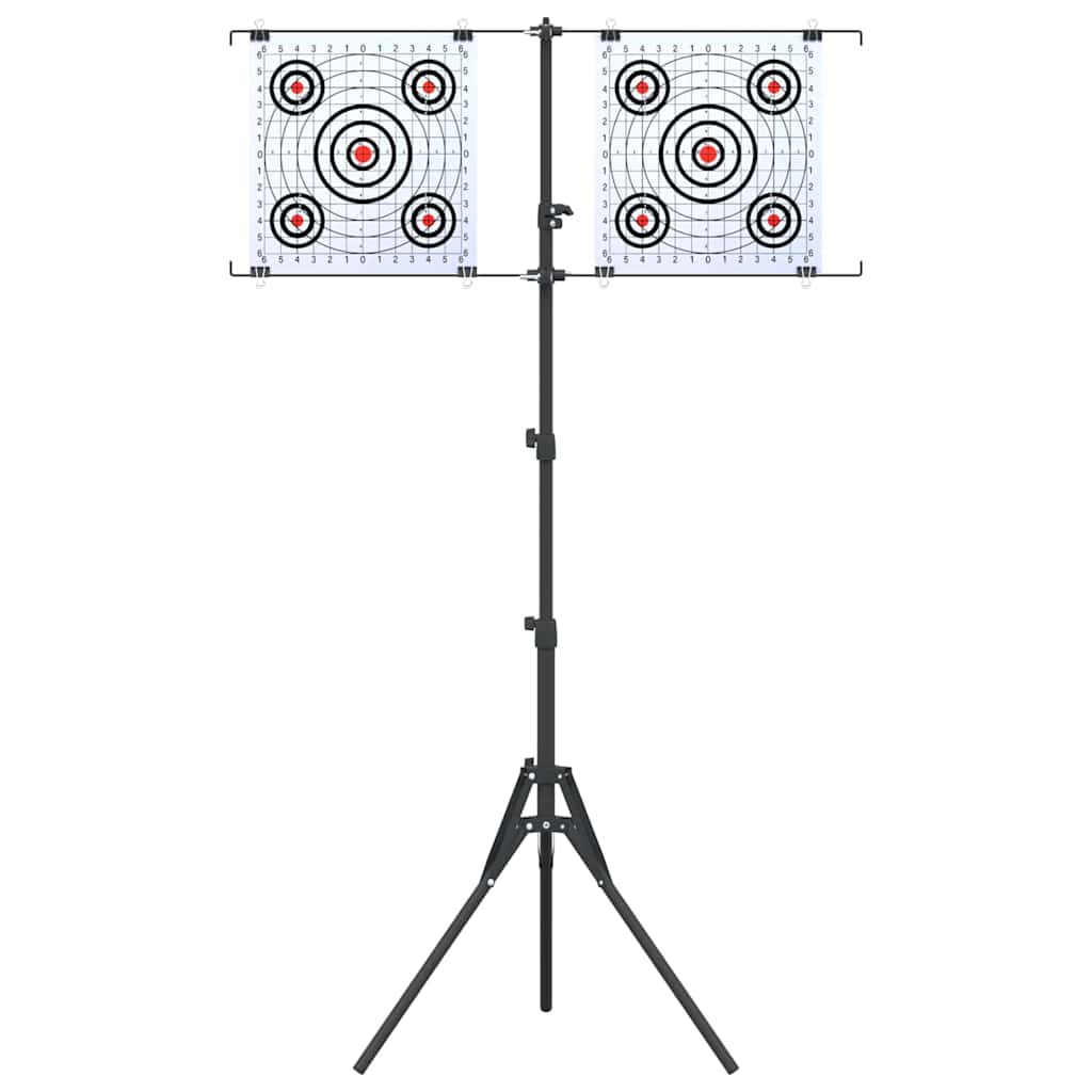 Target Stand Folding Black and White 82.5 x 51 x 150 cm Metal