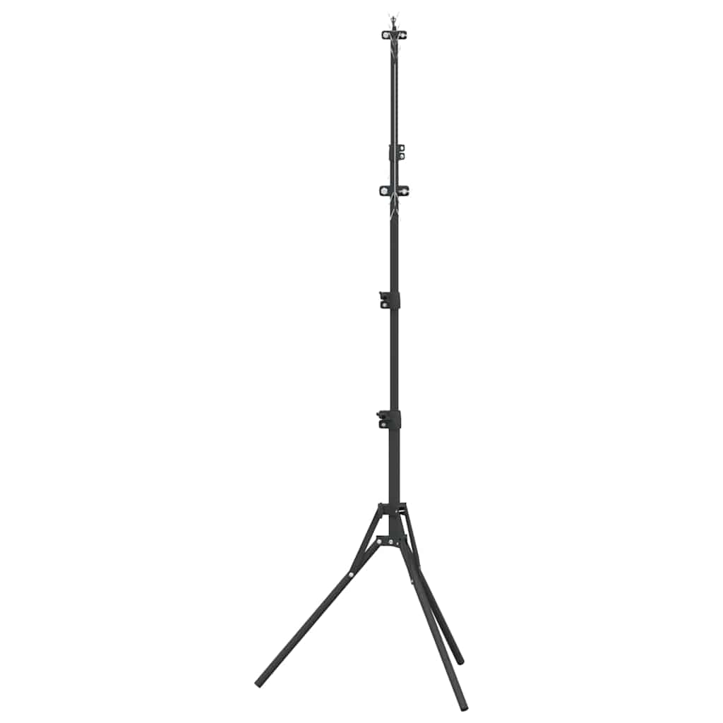 Target Stand Folding Black and White 82.5 x 51 x 150 cm Metal