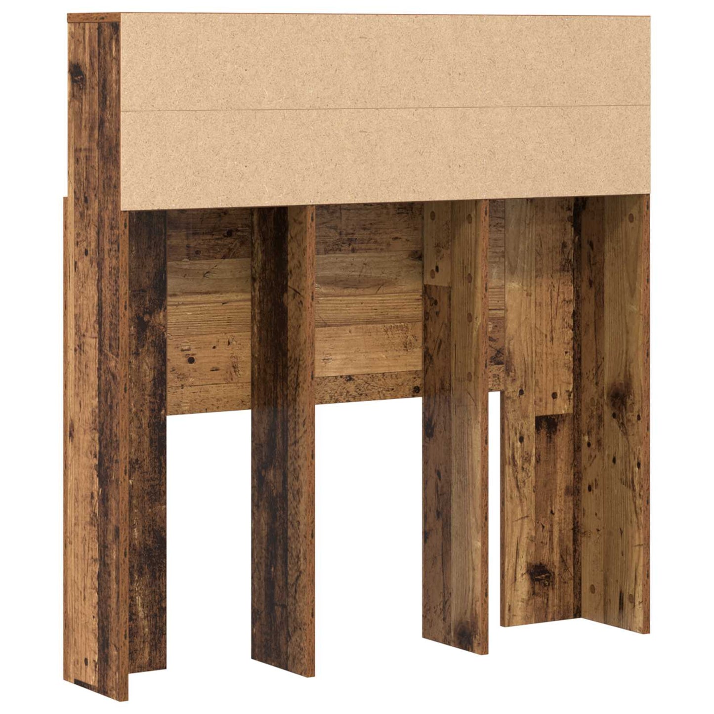 Headboard Cabinet Old Wood 100 x 19 x 103.5 cm Engineered Wood