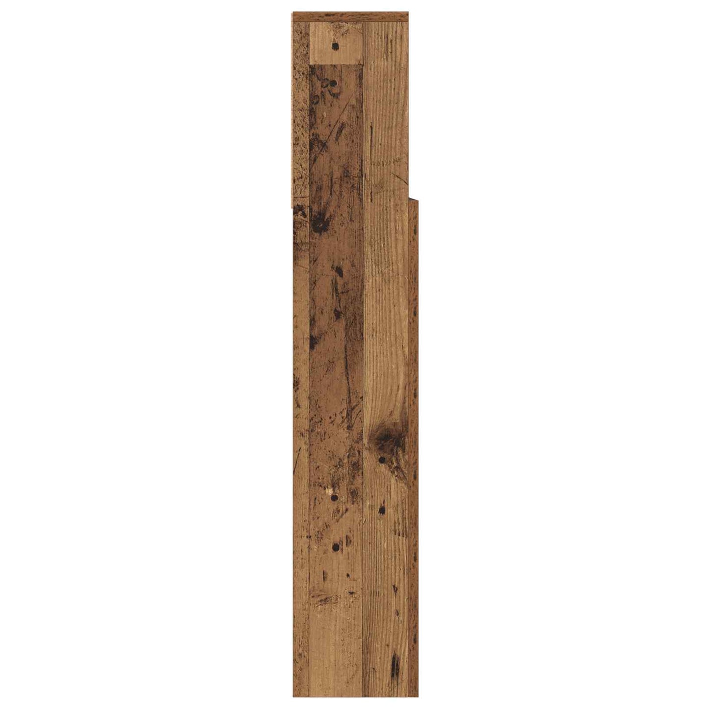 Headboard Cabinet Old Wood 100 x 19 x 103.5 cm Engineered Wood
