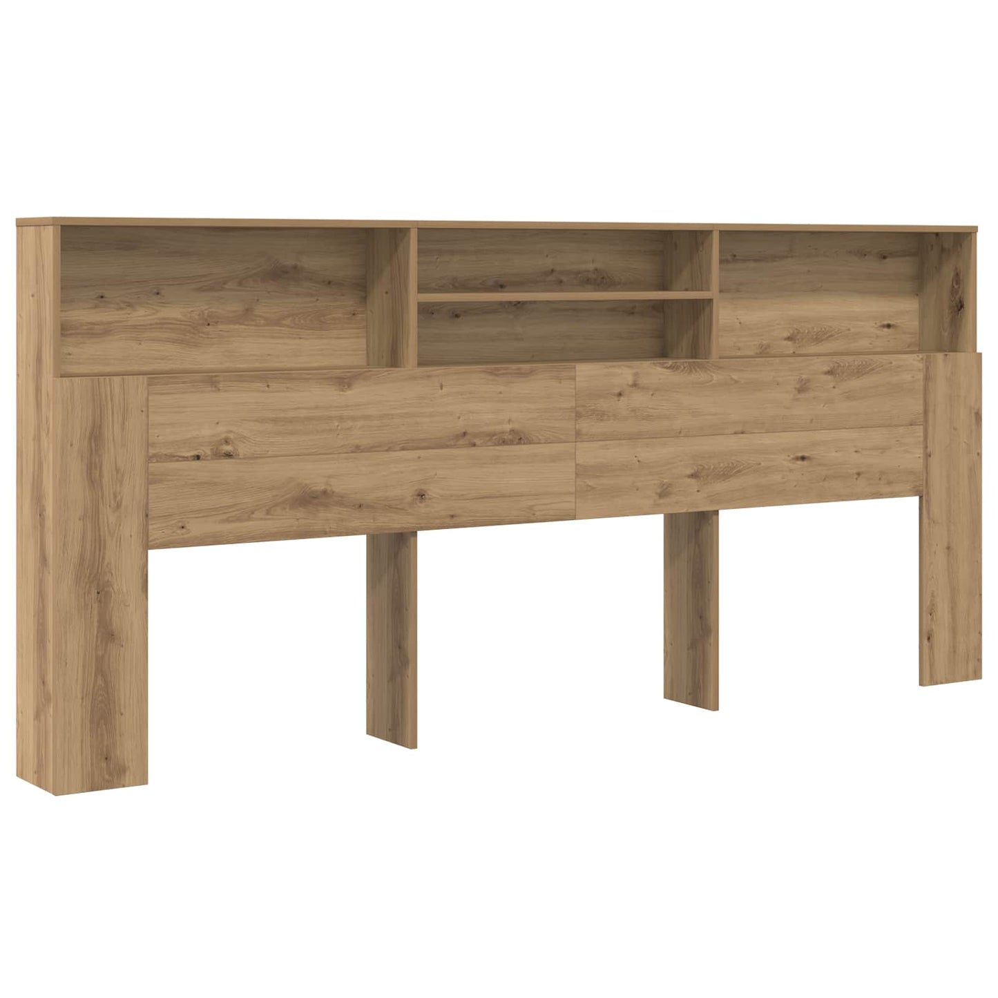 Headboard Cabinet with Shelf Artisan Oak 220 x 19 x 101.5 cm