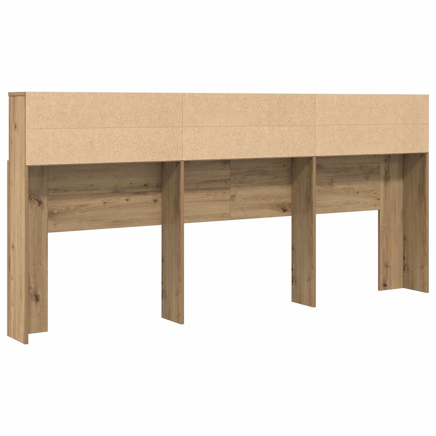 Headboard Cabinet with Shelf Artisan Oak 220 x 19 x 101.5 cm