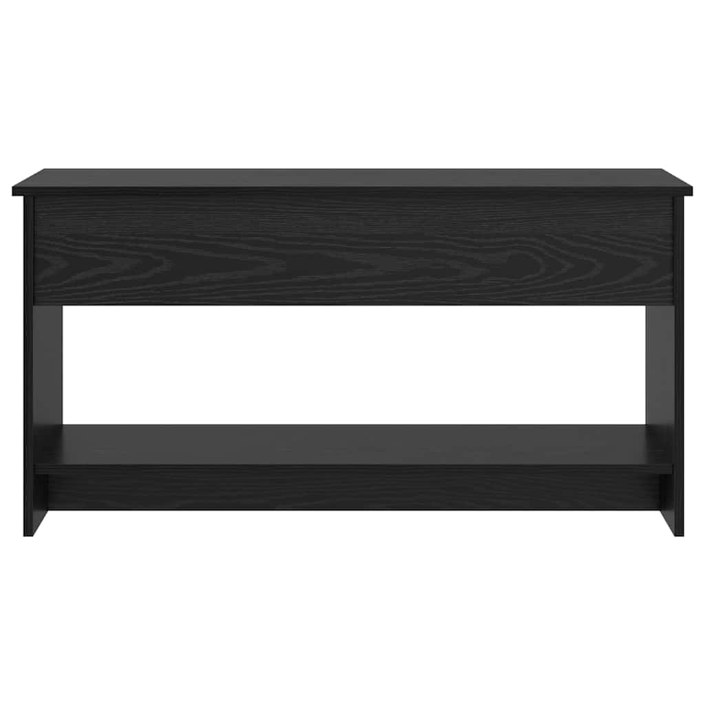 Coffee Table Black Oak 80 x 50.5 x 41.5 cm Engineered Wood