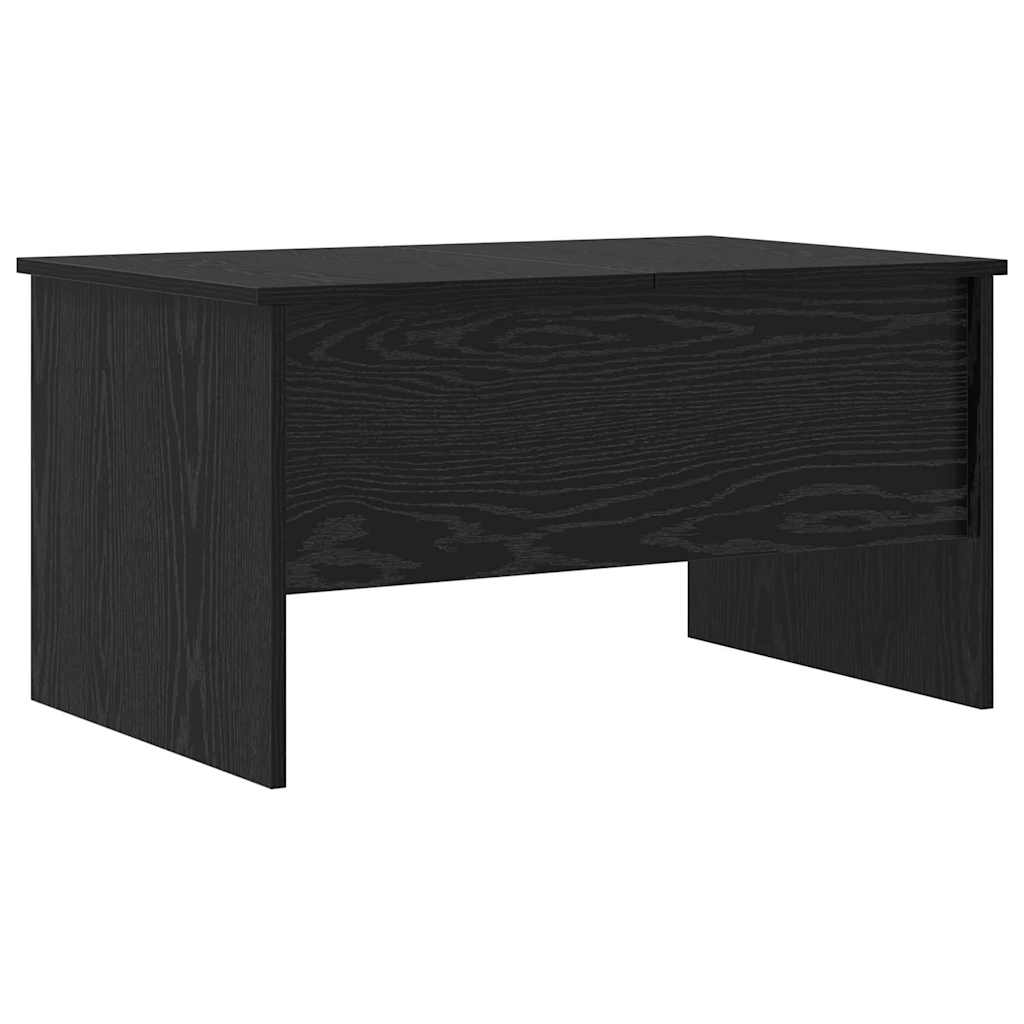 Coffee Table Black Oak 102 x 50.5 x 46.5 cm Engineered Wood