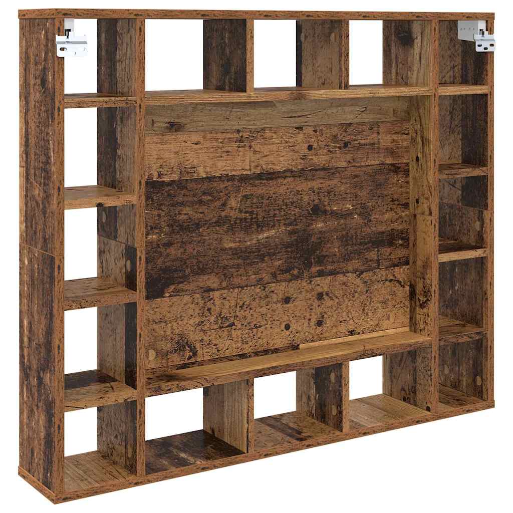 Mirror Cabinet Old wood 91 x 15 x 76.5 cm Engineered Wood