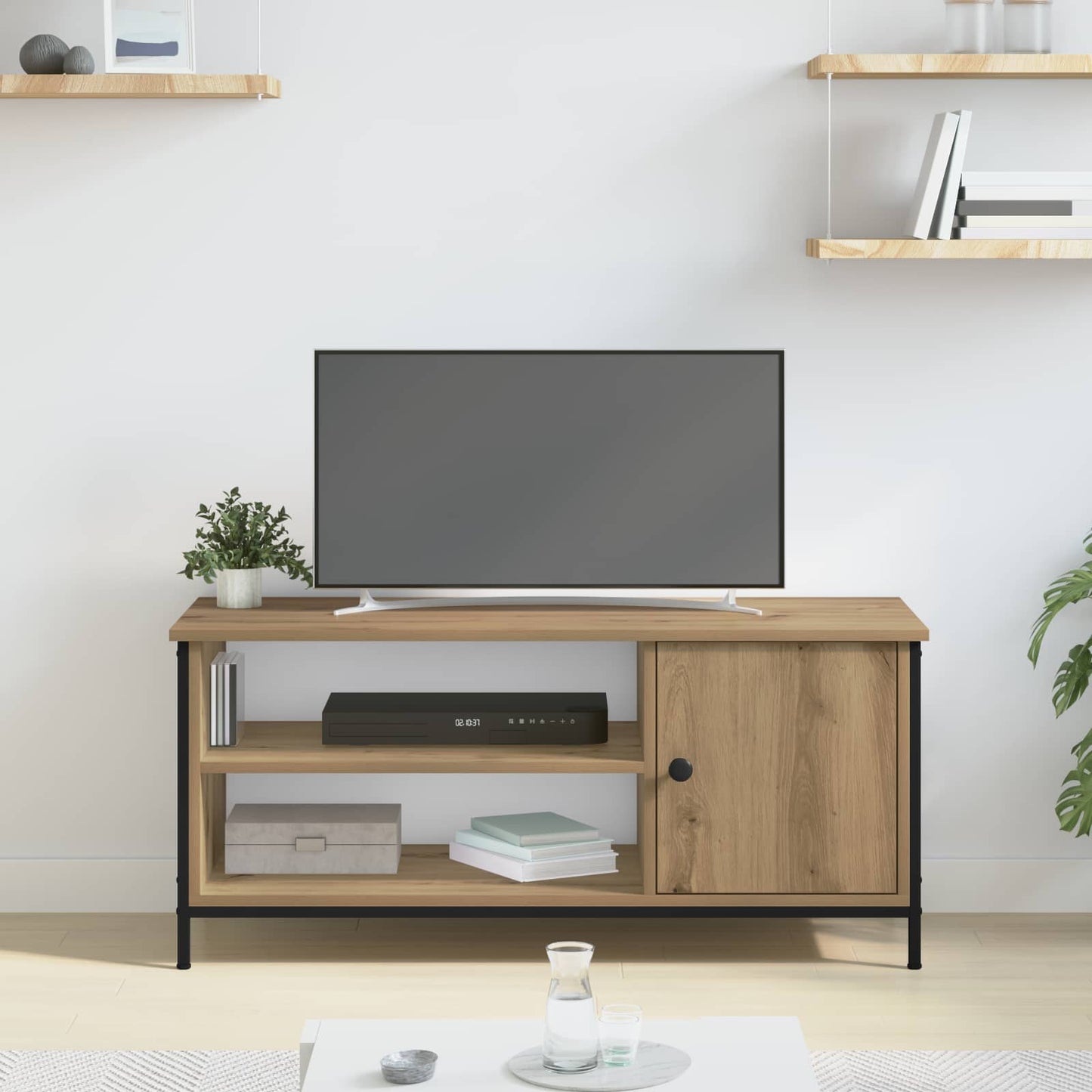 TV Cabinet 100 x 40 x 45 cm Artisan Oak Engineered Wood