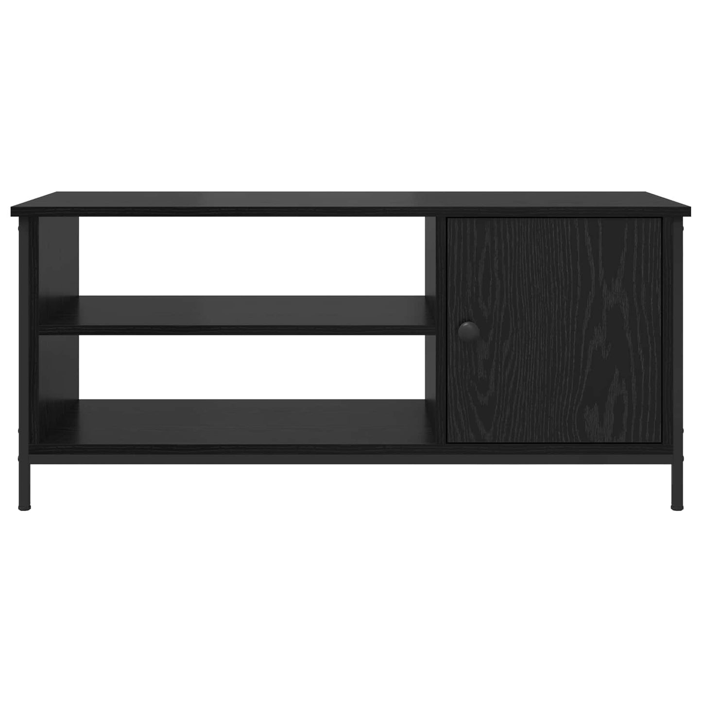 TV Cabinet 100 x 40 x 45 cm Black Oak Engineered Wood