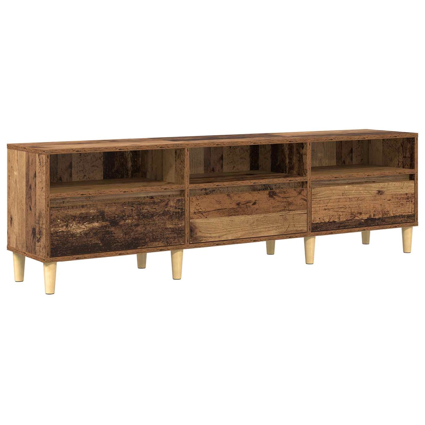 TV Cabinet 150 x 30 x 45 cm Old Wood Engineered Wood