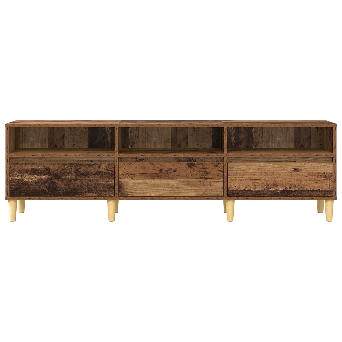 TV Cabinet 150 x 30 x 45 cm Old Wood Engineered Wood