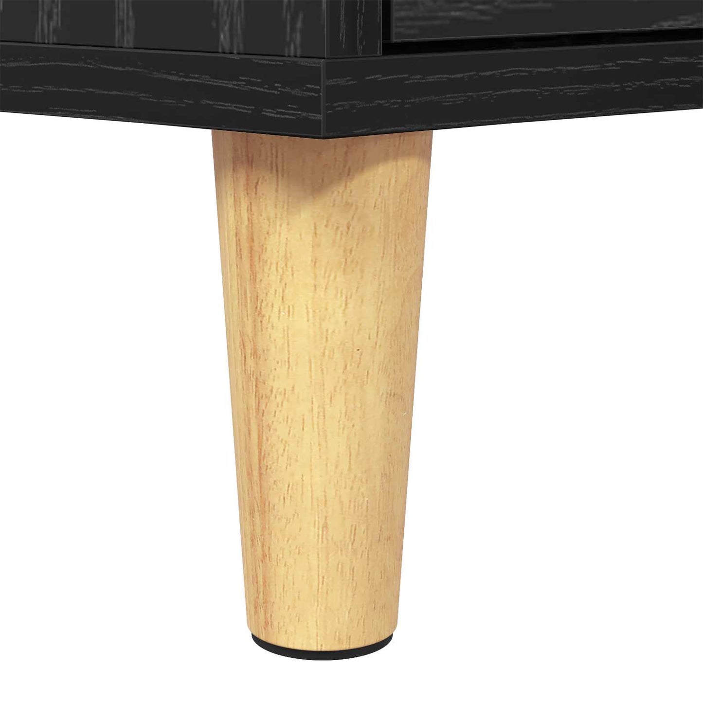 TV Cabinet Black Oak 150 x 30 x 45 cm Engineered Wood
