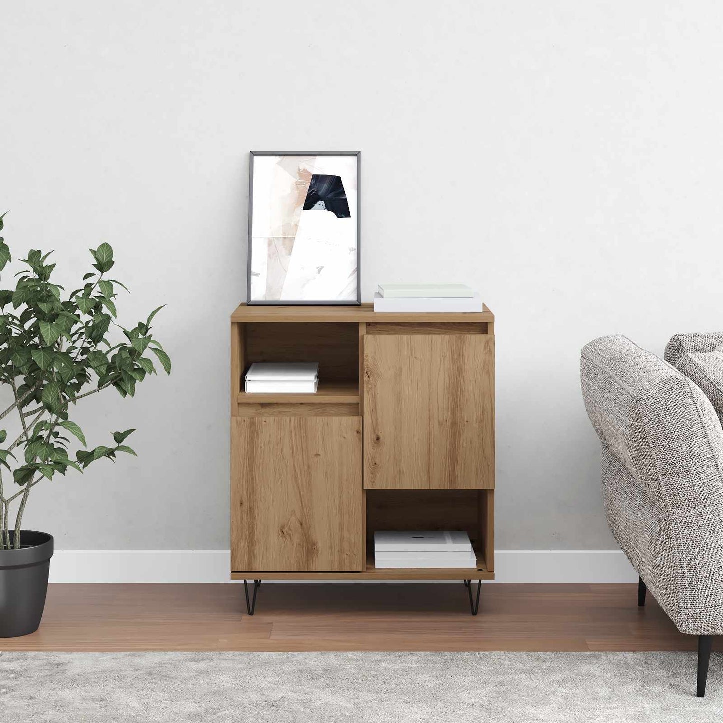 Sideboard Artisan Oak 60 x 35 x 70 cm