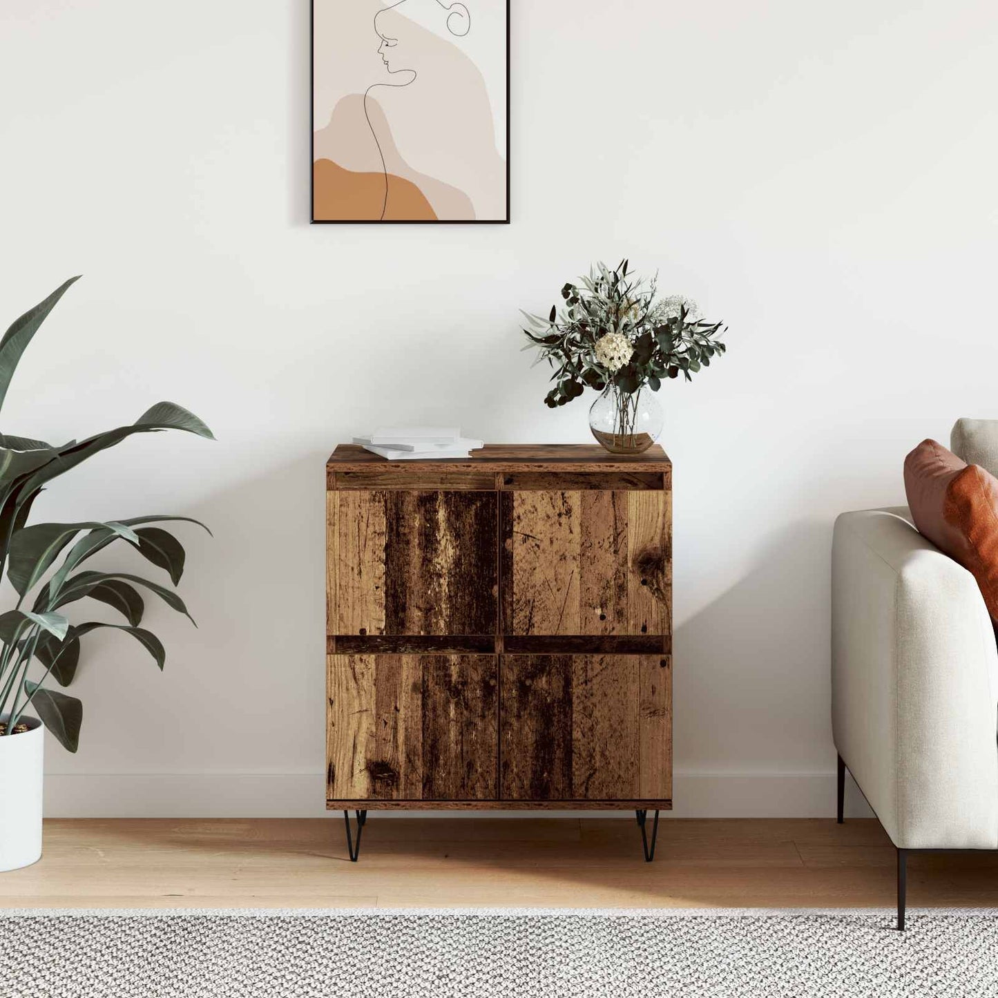 Sideboard Old Wood 60 x 35 x 70 cm