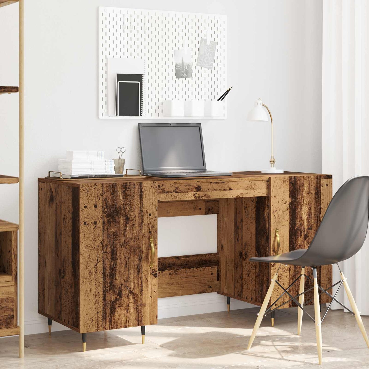 Desk Old wood Engineered wood 140 x 50 x 75 cm