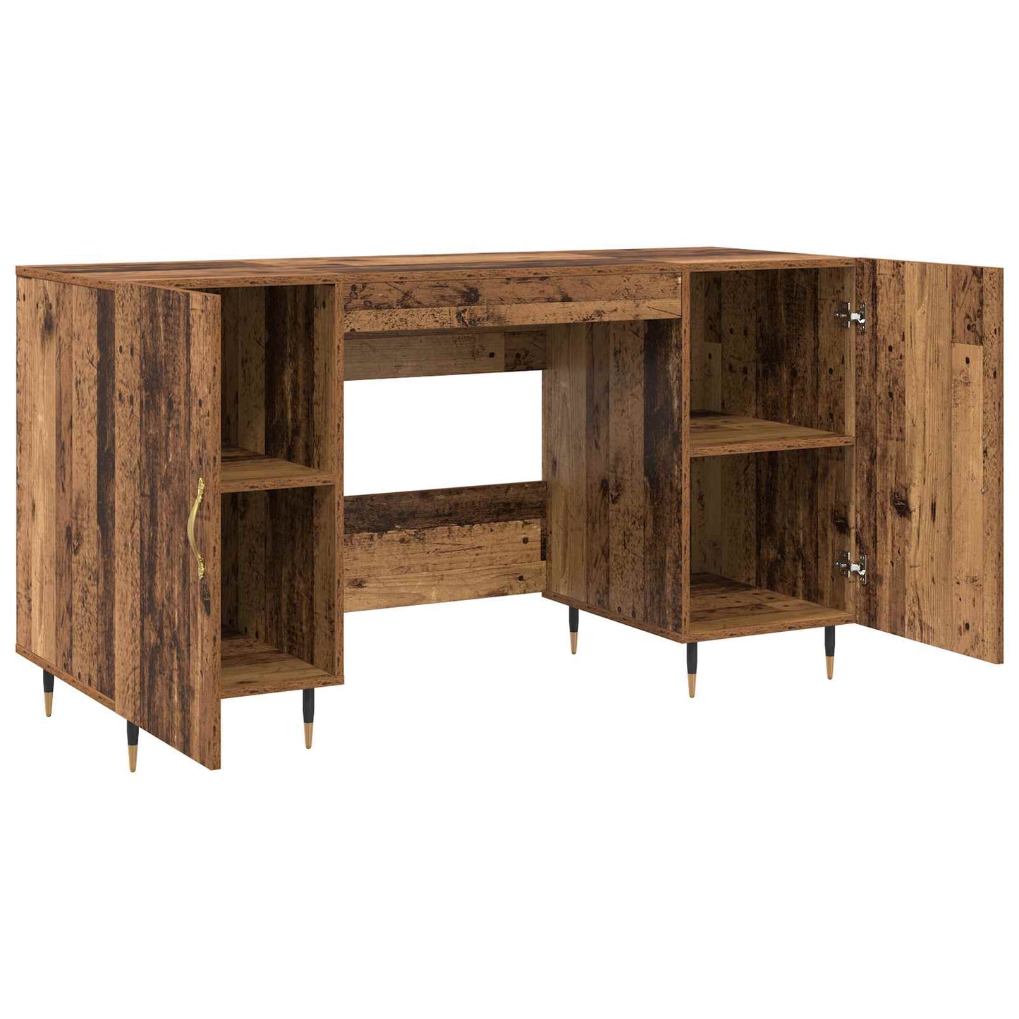 Desk Old wood Engineered wood 140 x 50 x 75 cm