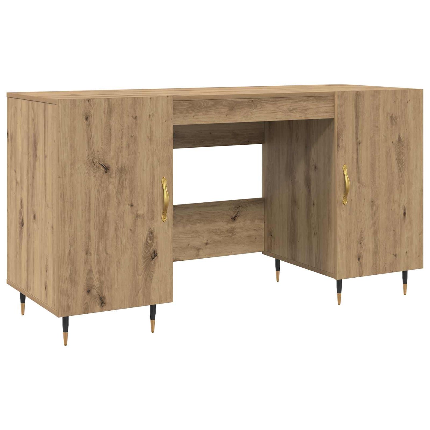 Desk Artisan oak Engineered wood 140 x 50 x 75 cm