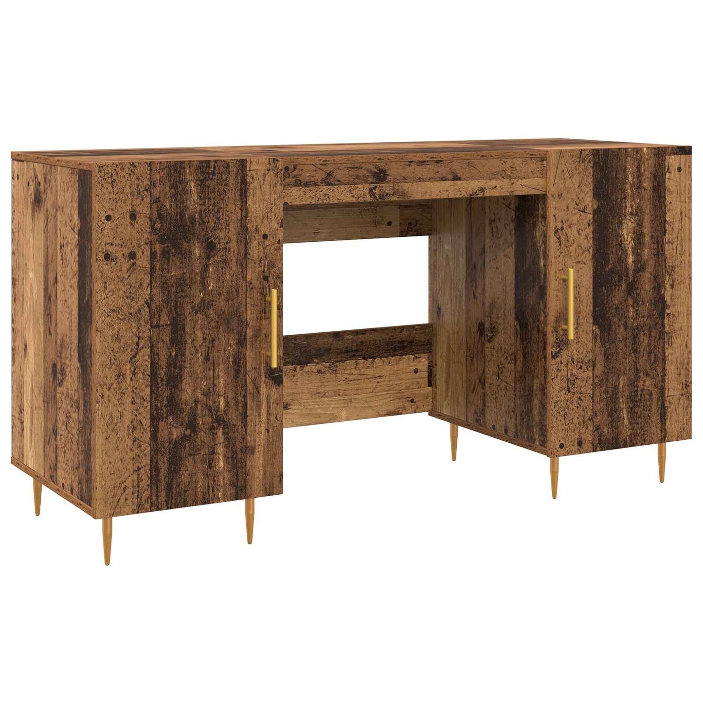 Desk Old wood Engineered wood 140 x 50 x 75 cm