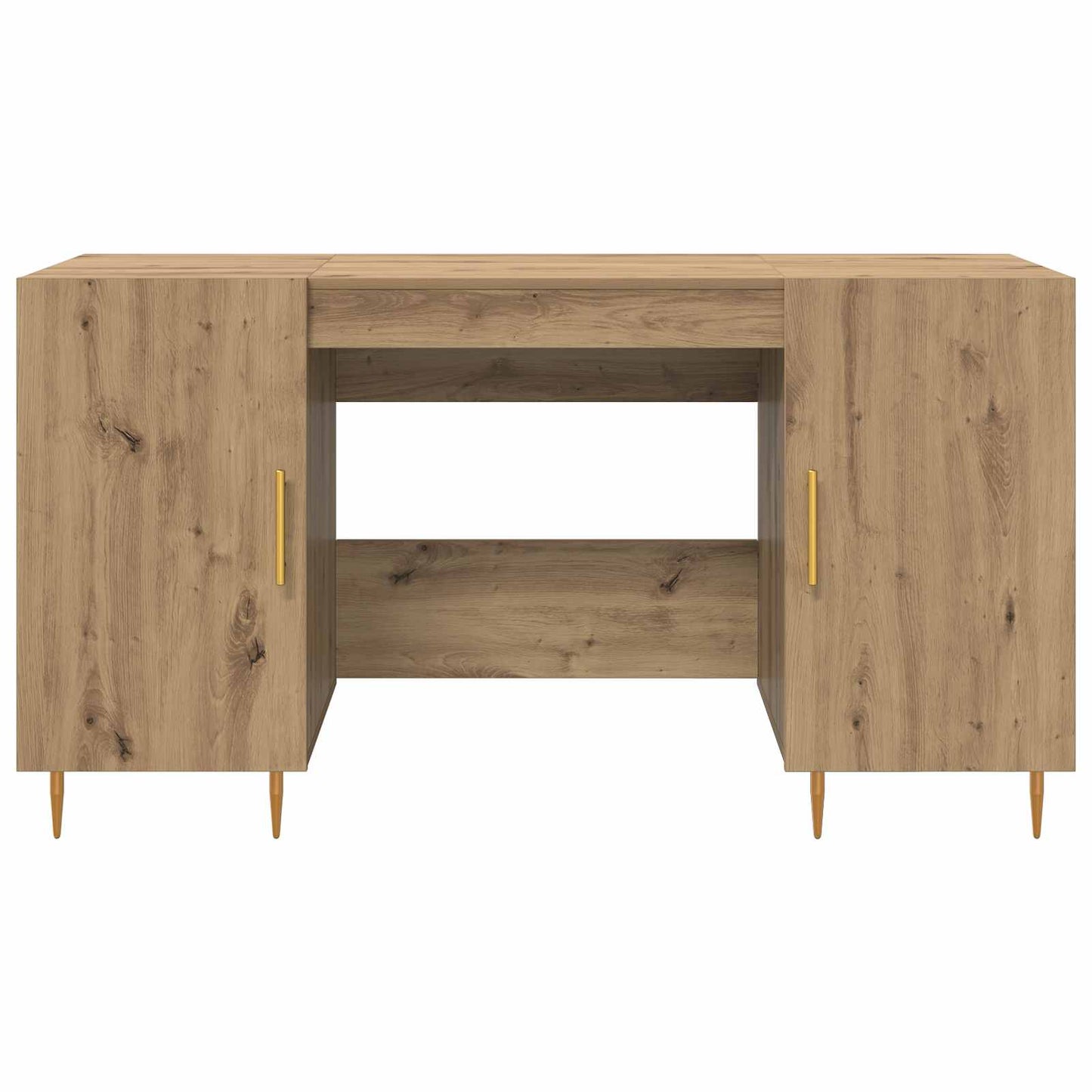 Desk Artisan oak Engineered wood 140 x 50 x 75 cm
