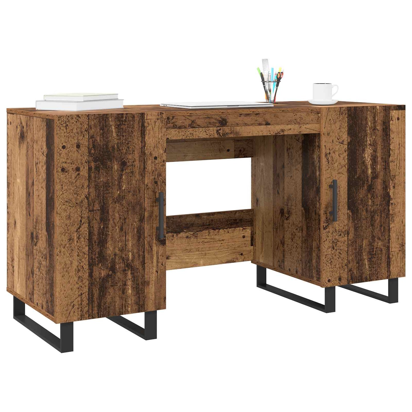 Desk Old wood Engineered wood 140 x 50 x 75 cm