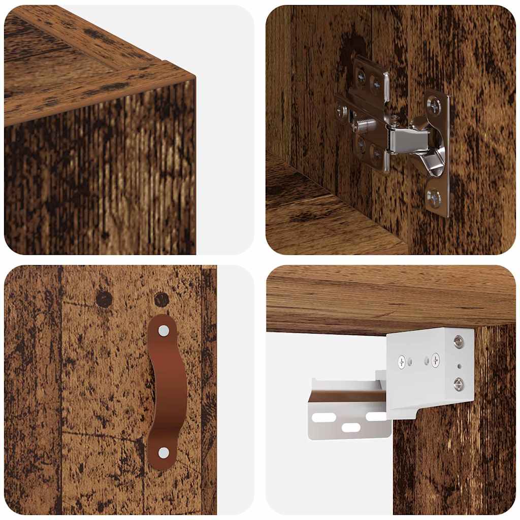 Wall Cabinet Old wood 60 x 31 x 70 cm Engineered wood