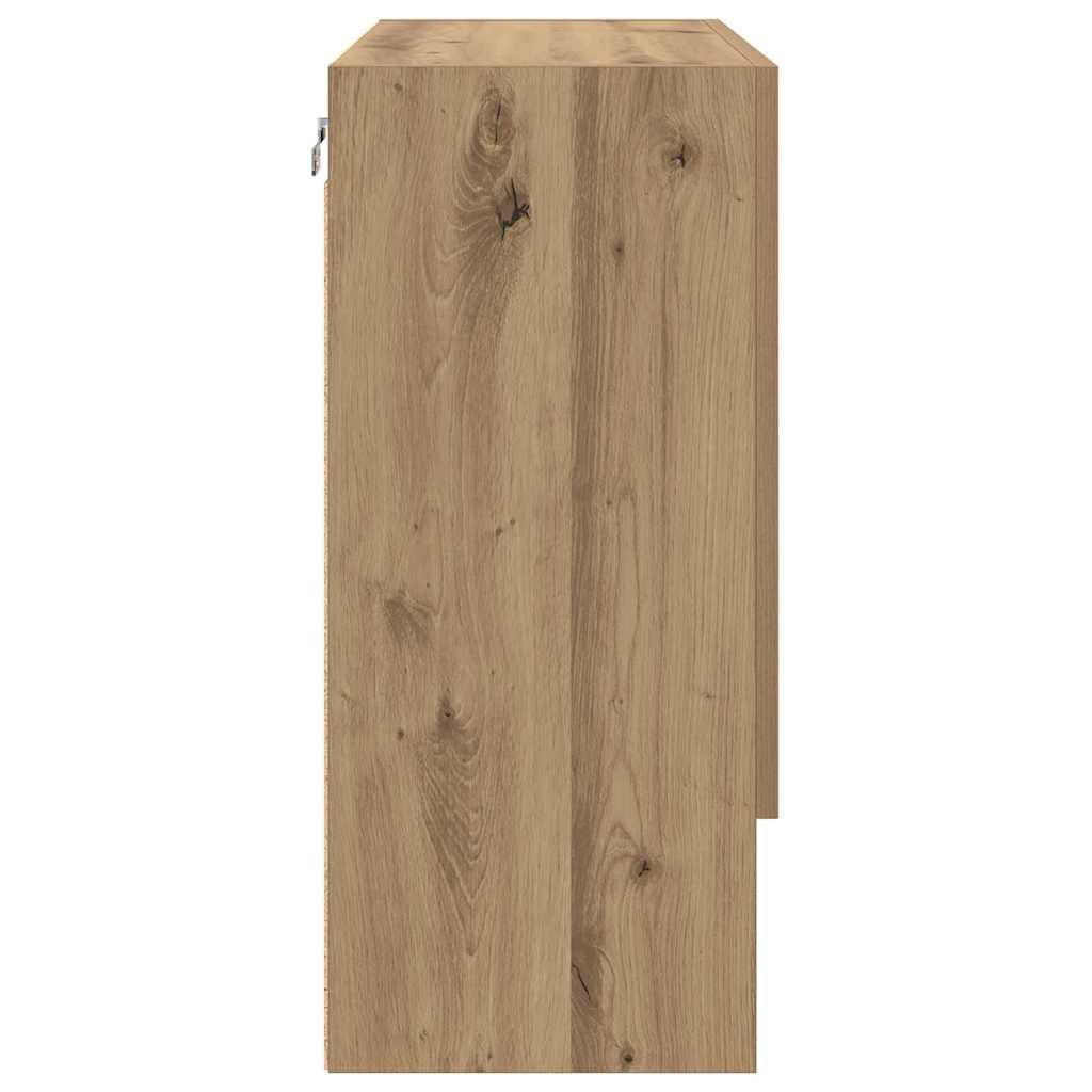 Wall Cabinet Artisan oak 60 x 31 x 70 cm Engineered wood