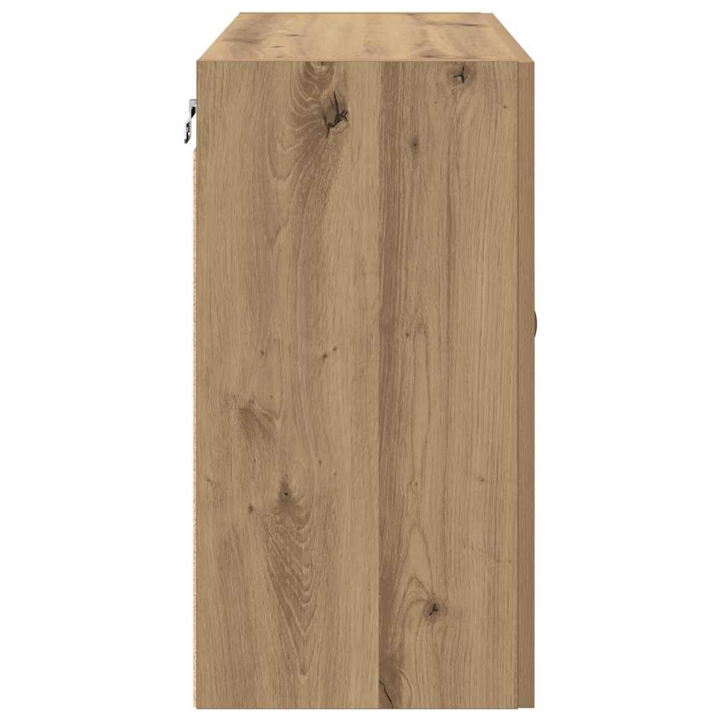 Wall Cabinet Artisan oak 60 x 31 x 60 cm Engineered wood