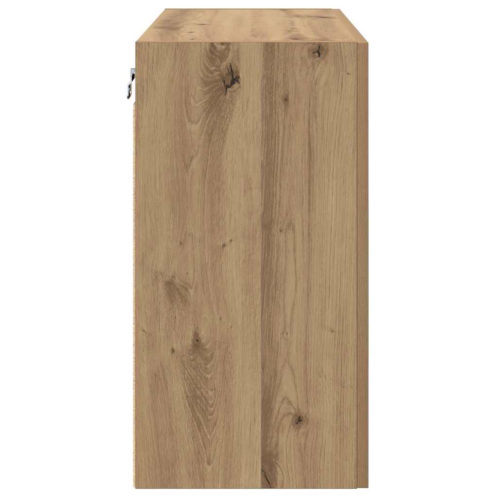 Wall-Mounted Cabinet 60 x 31 x 60 cm Engineered Wood