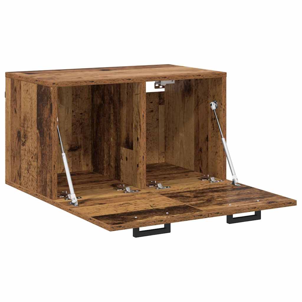 Wall-Mounted Cabinet Old Wood 60 x 36.5 x 35 cm Engineered Wood