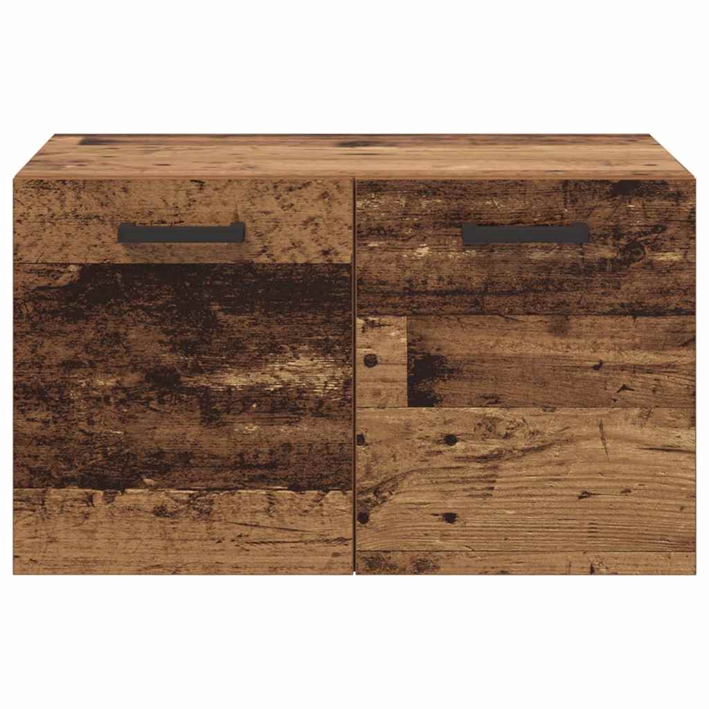 Wall-Mounted Cabinet Old Wood 60 x 36.5 x 35 cm Engineered Wood