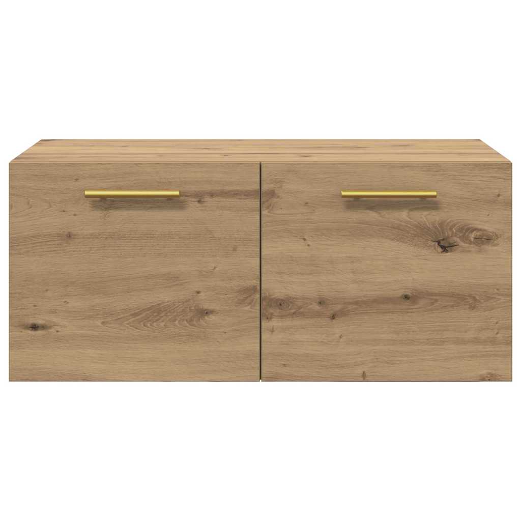 Wall Cabinet 80 x 36.5 x 35 cm Engineered Wood Artisan oak