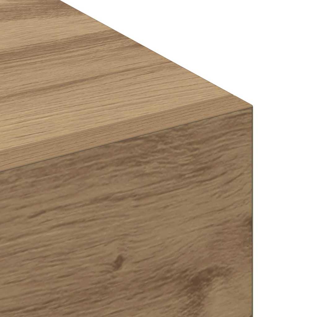 Wall Cabinet 80 x 36.5 x 35 cm Engineered Wood Artisan oak