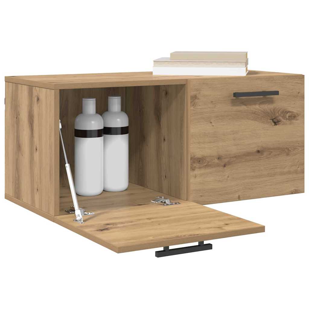 Wall Cabinet 80 x 36.5 x 35 cm Engineered Wood Artisan oak
