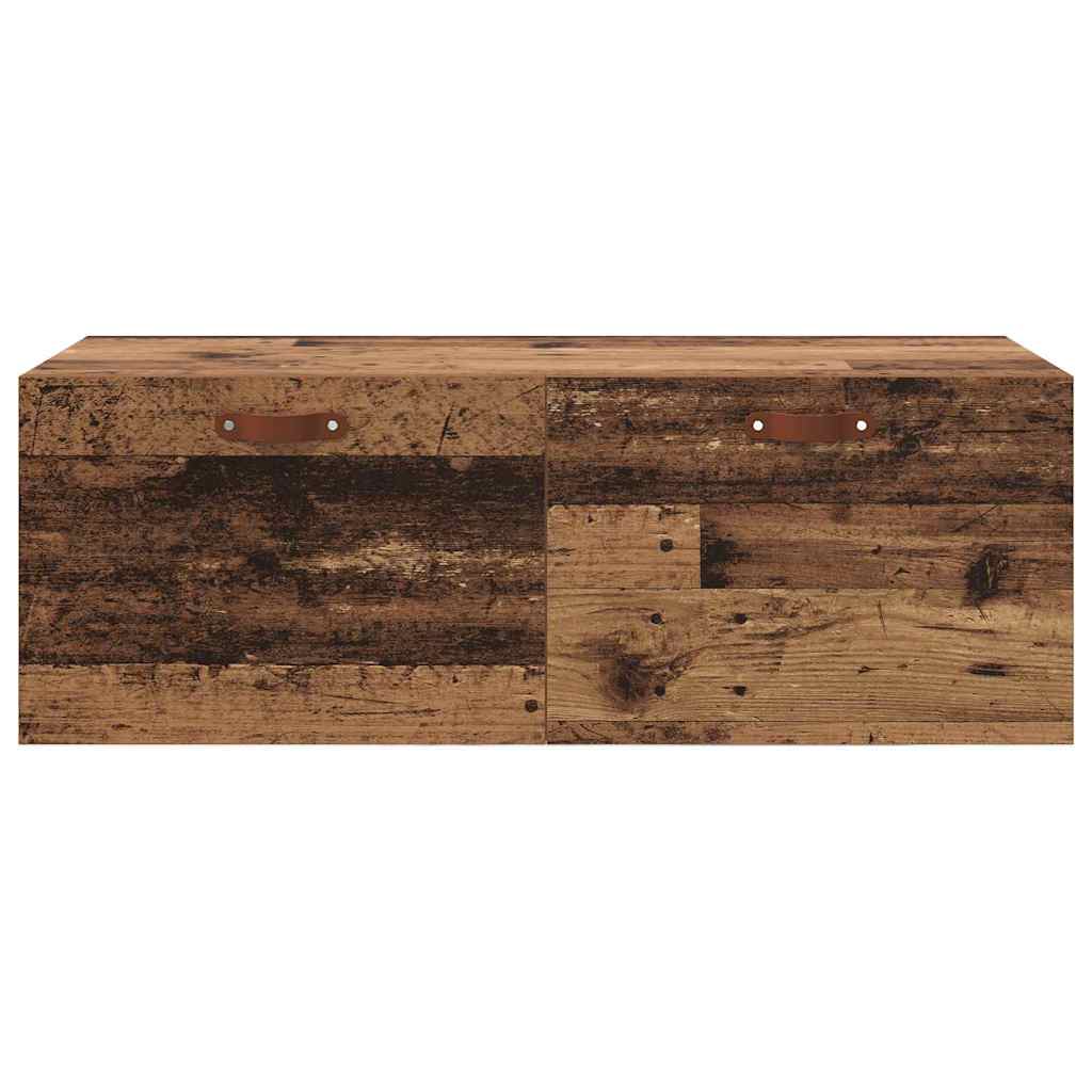 Wall-Mounted Cabinet Wall-mounted Old Wood 100 x 36.5 x 35 cm