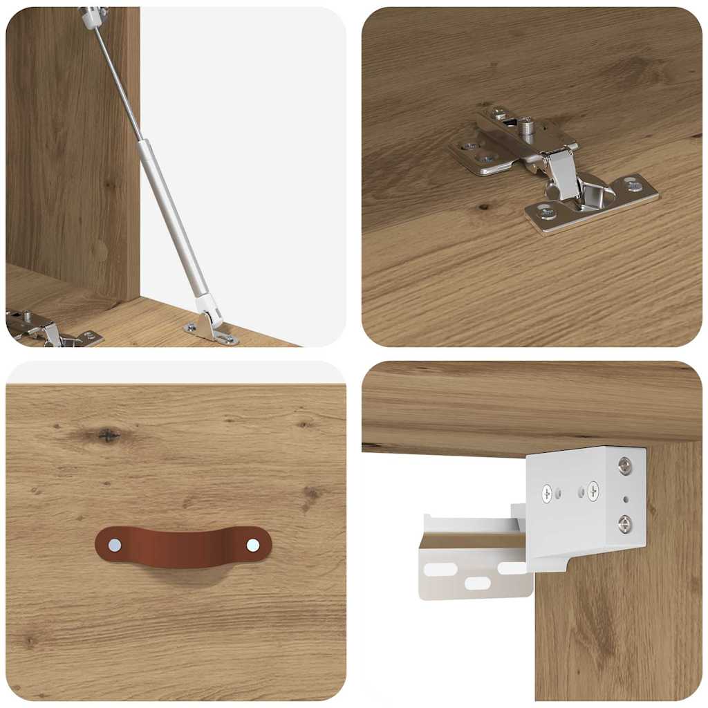 Wall-Mounted Cabinet 100 x 36.5 x 35 cm Engineered Wood