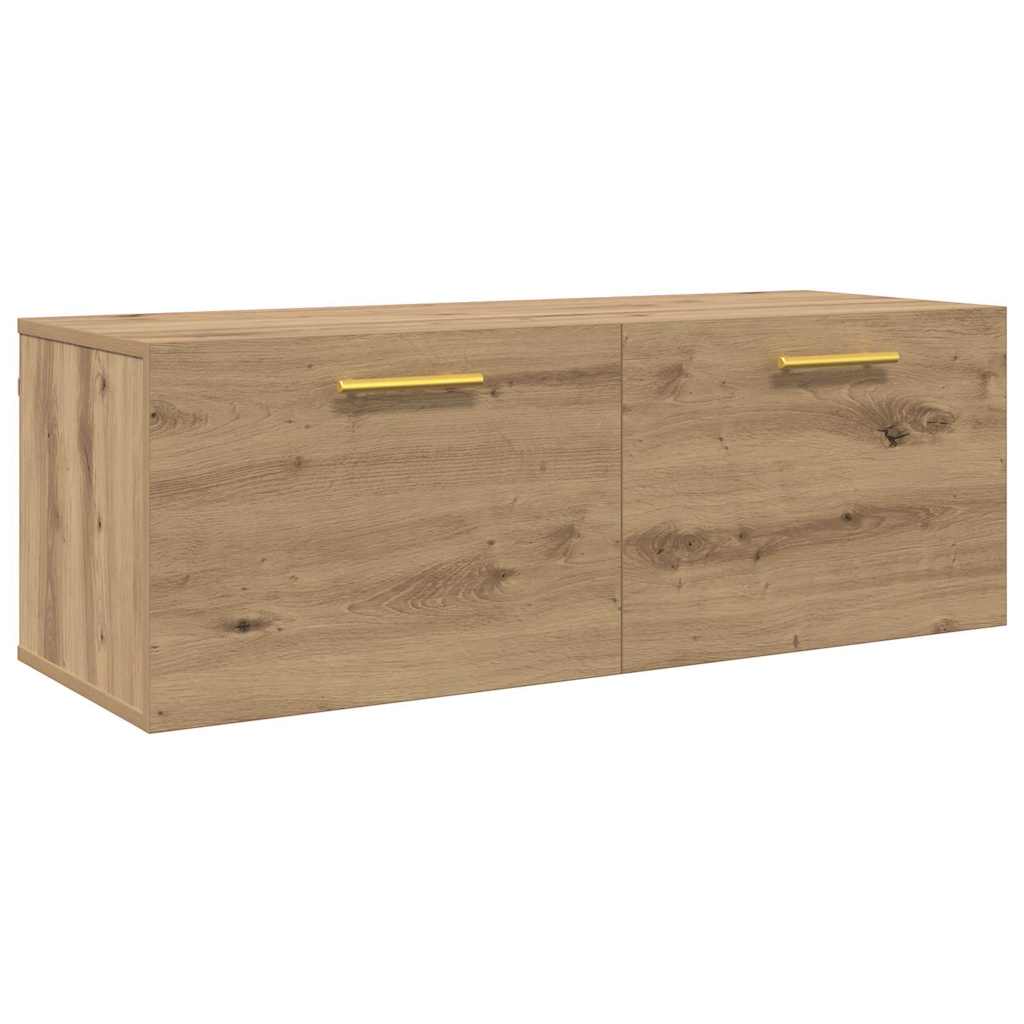 Wall Cabinet 100 x 36.5 x 35 cm Engineered Wood Artisan oak