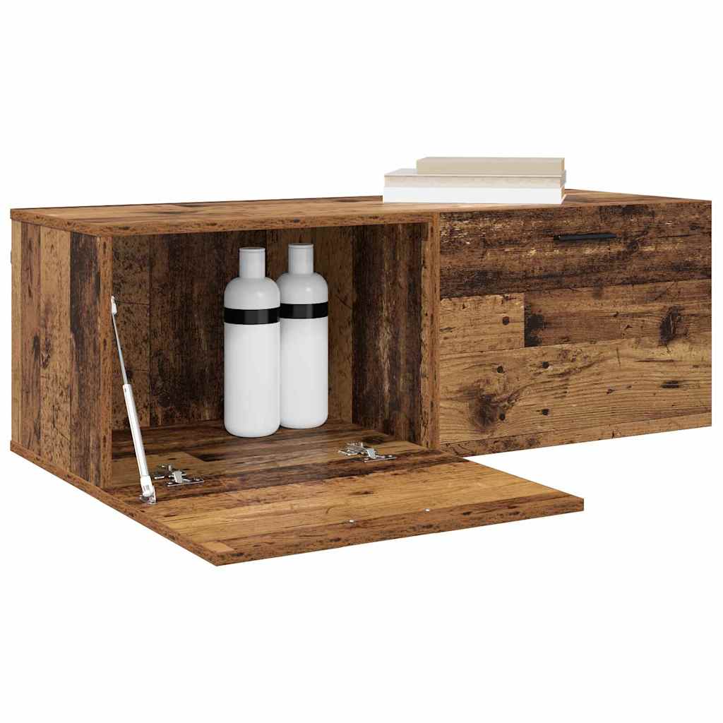 Wall-Mounted Cabinet Wall-mounted Old Wood 100 x 36.5 x 35 cm