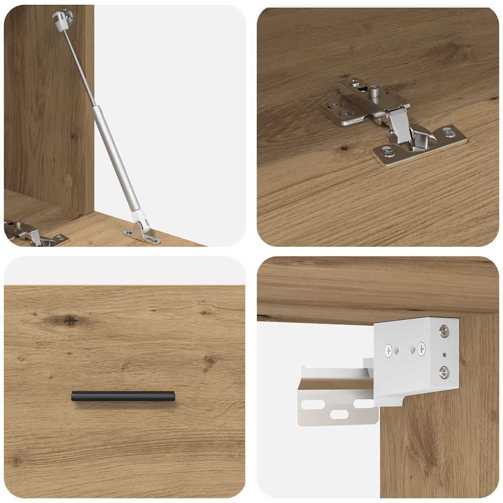 Wall-Mounted Cabinet 100 x 36.5 x 35 cm Engineered Wood