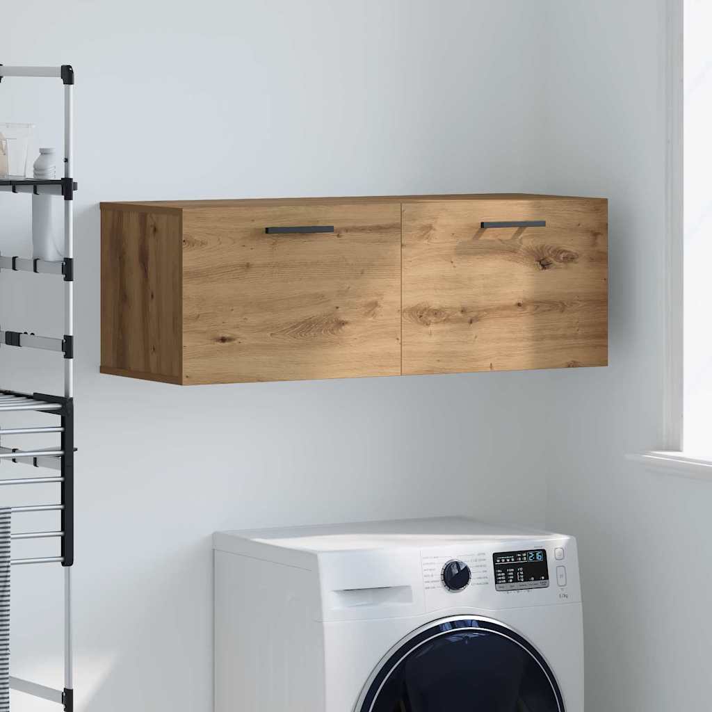 Wall Cabinet 100 x 36.5 x 35 cm Engineered Wood Artisan oak