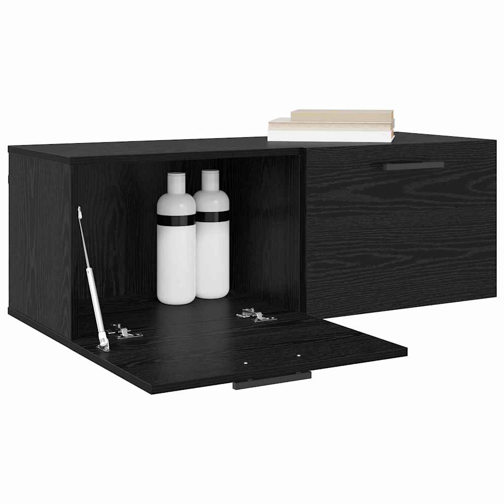 Wall Cabinet 100 x 36.5 x 35 cm Engineered Wood Black oak