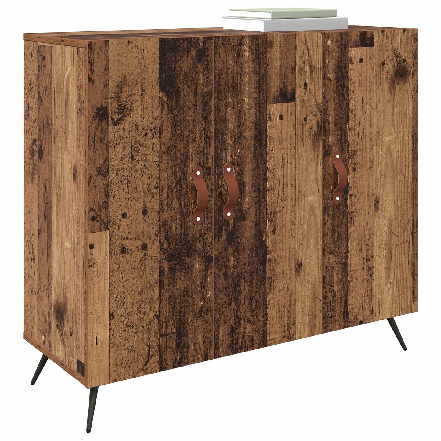 Sideboard Old Wood 89.5 x 34 x 80 cm Engineered Wood