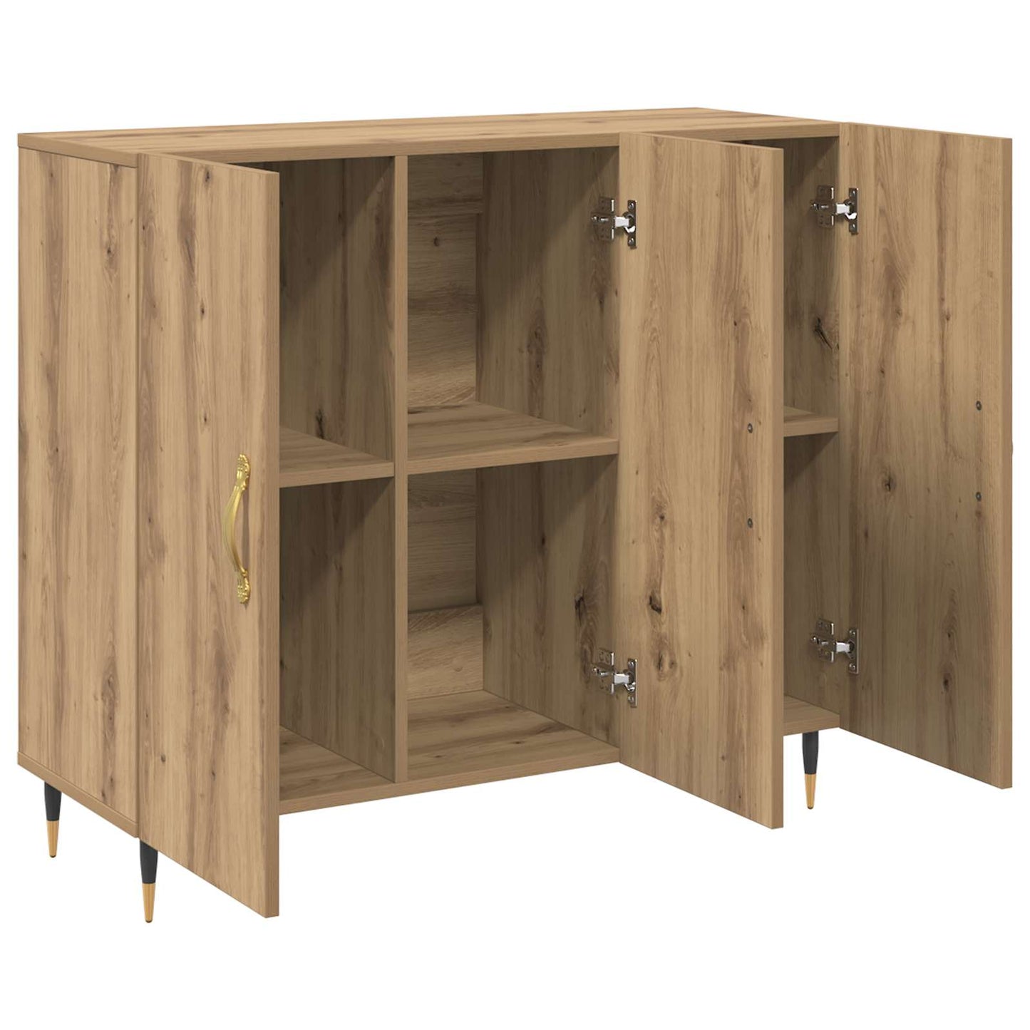 Sideboard Artisan Oak 90 x 34 x 80 cm Engineered Wood