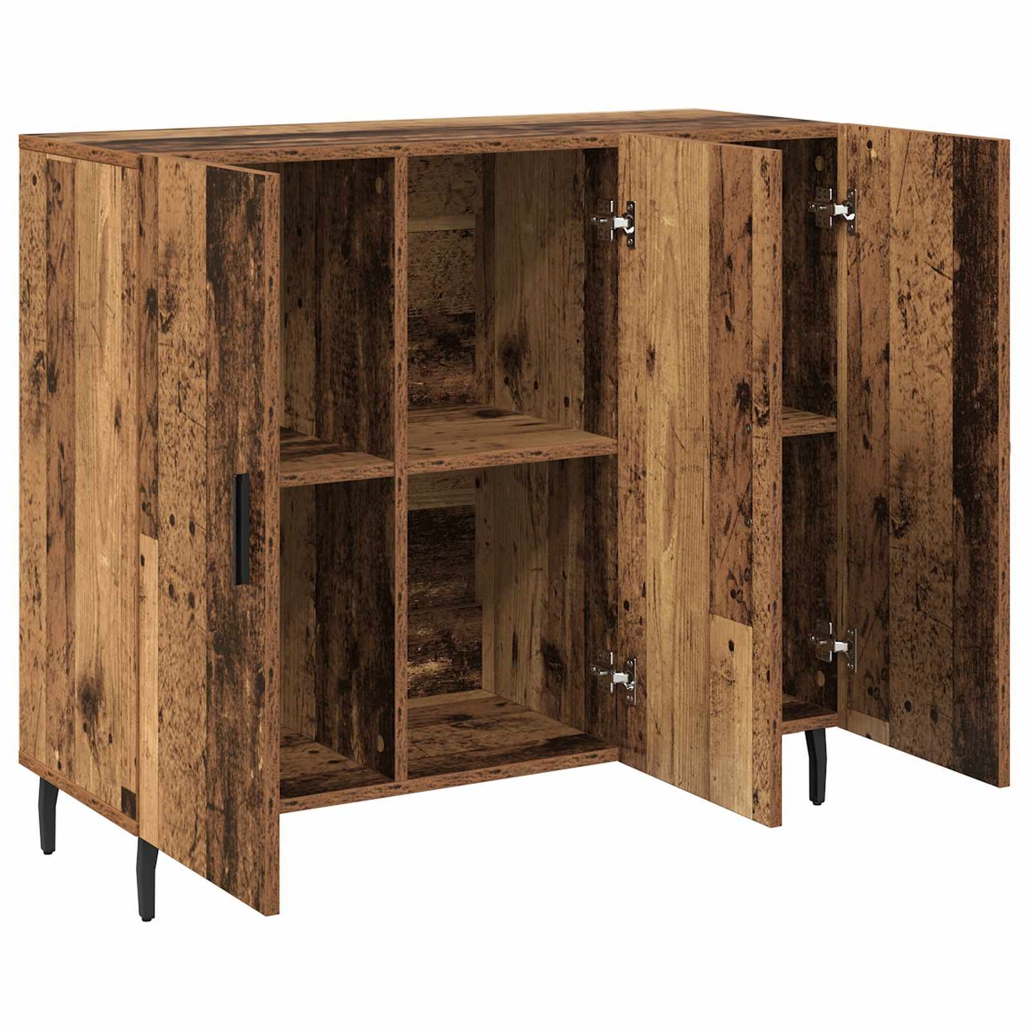 Sideboard Old Wood 90 x 34 x 80 cm Engineered Wood