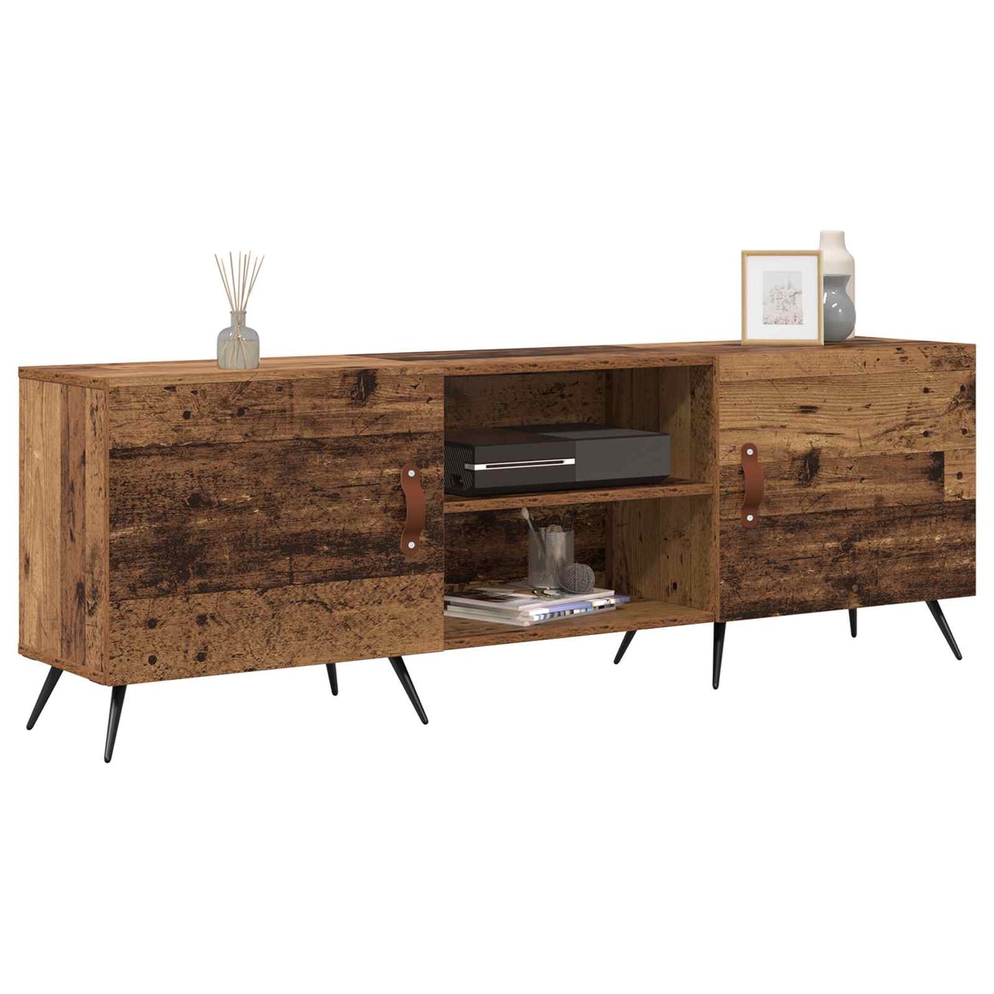 TV Cabinet Old wood 150 x 30 x 50 cm Engineered wood