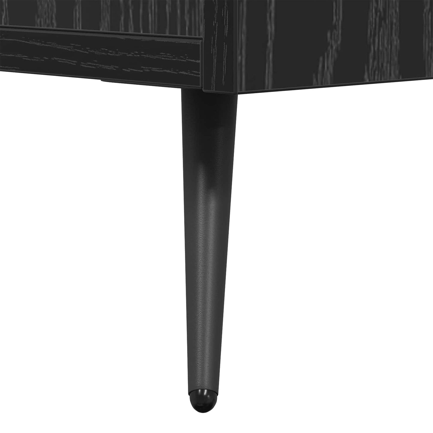 TV Cabinet 150 x 30 x 50 cm Black oak Engineered wood