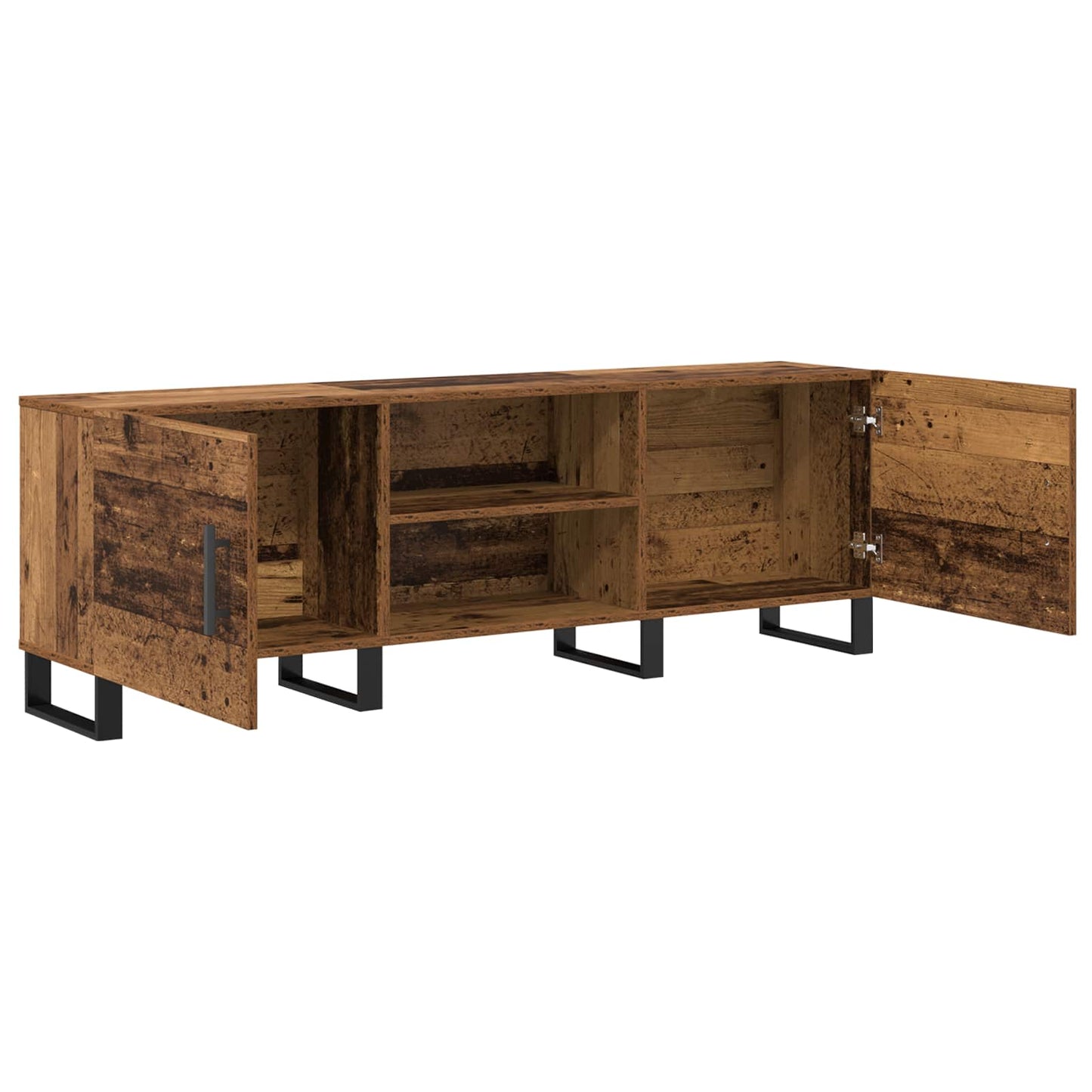 TV Cabinet Old Wood 150 x 30 x 50 cm Engineered Wood