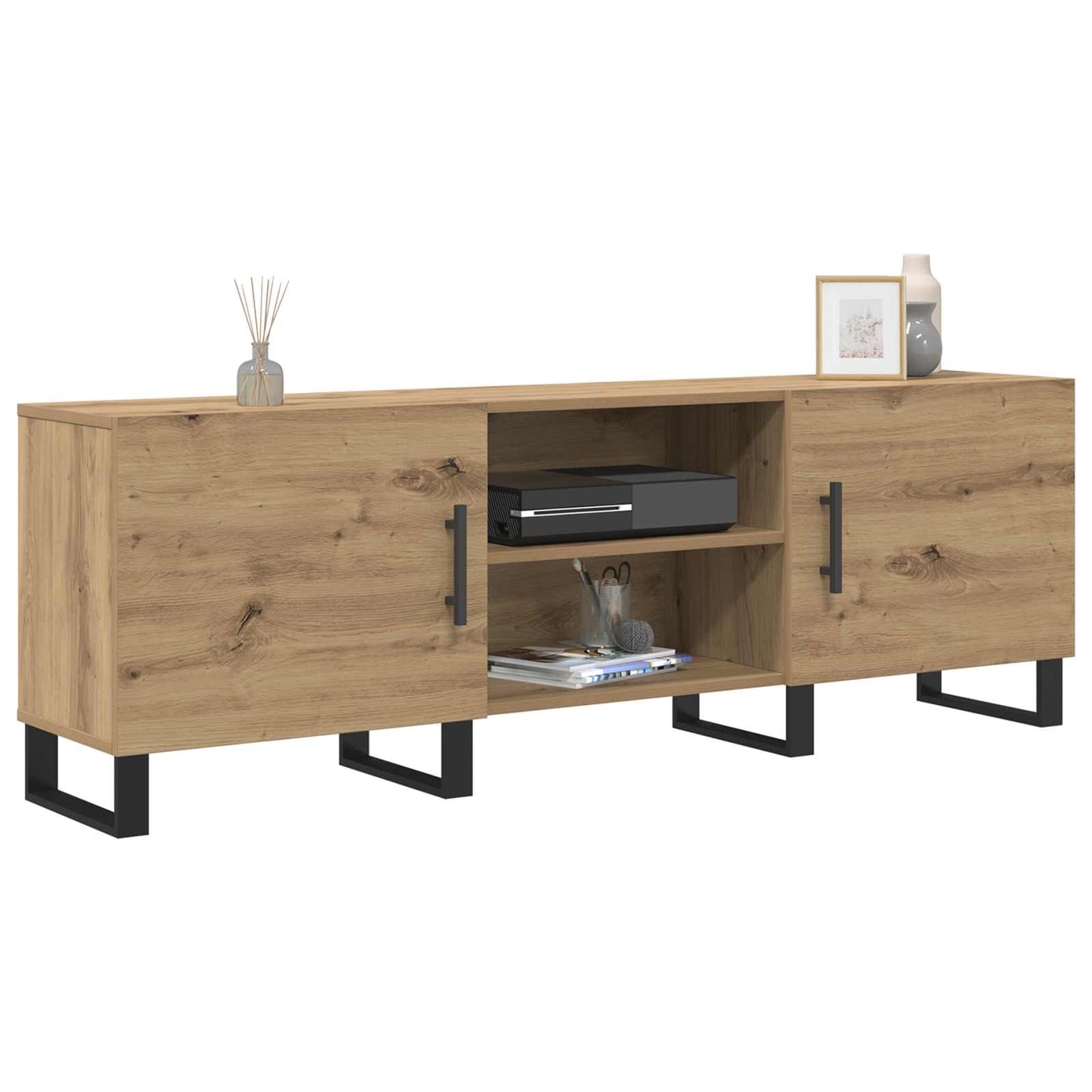TV Cabinet Artisan Oak 150 x 30 x 50 cm Engineered Wood